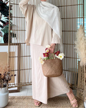 Load image into Gallery viewer, Ayu Kurung in Beige Oatmeal
